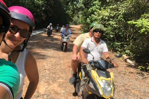 Lokal motorcykeleventyrtur på Phu Quoc-øen