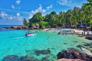 Tour en barco por 2 islas de Phú Quốc: esnórquel en Dua y Roi