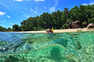 Phu Quoc: Snorkeltur med speedbåd til 4 øer og 2 rev