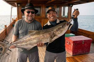 Private Sunrise Fishing Trip with BBQ on Boat