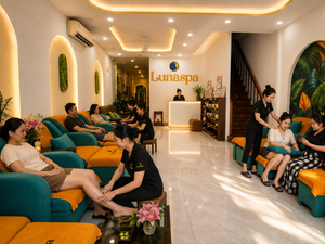 LUNA SPA- Body Massage, Foot Massage, Shampoo, Gội Đầu Dưỡng Sinh)(마사지, 발 마사지, 샴푸, 按摩, 洗頭,)