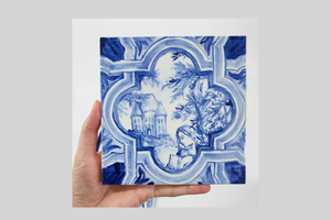 Azulejo Tile Painting Workshop with Artist