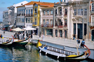 From Porto - Aveiro and Costa Nova Half-Day Tour with Cruise
