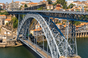Lisbon to Porto with up to 4 stops: Óbidos, Nazaré, Fátima, and Aveiro