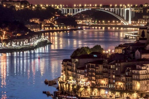 Porto Nighttime Sightseeing Tour in a Mini Convertible