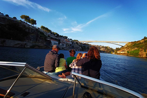 Privéboottocht over de Douro langs de 6 bruggen en Gondomar