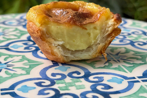 matlagingskurs i vegansk pastel de nata med portvin