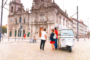 Fra Leixões: Privat Porto historiske senter Tuk Tuk-tur