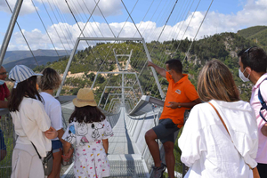 Ab Porto: Geführte Tour zur 516 Arouca-Hängebrücke und den Paiva-Wanderwegen