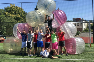 Bubble Football in Prague