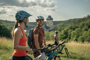 E-Bike Full-Day Trip From Prague:The Mighty Karlstejn Castle