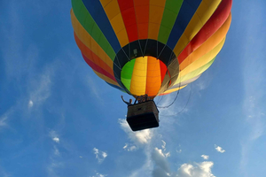 From Prague - Balloon ride with Champagne & Picnic