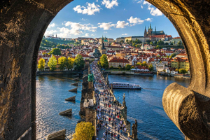 De Viena: Praga – Grupo Pequeno – Viagem de um dia e busca no hotel