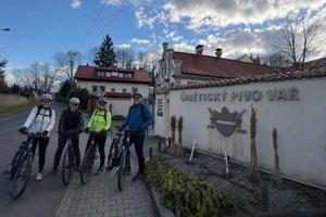 Guided eBike Tour with Únětice Brewery Visit from Prague