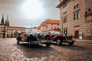 Praha: Privat tur i veteranbil i gamlebyen