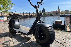 Prague: 3-Hour Fat Tire E-Scooter Tour