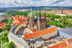 Zamek na Hradczanach i ogrody królewskie z przewodnikiem