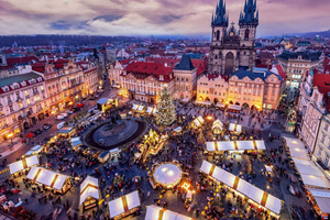 Tour dei mercatini di Natale a Praga