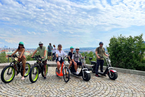 Prague: City Viewpoints Tour by Electric Fat Bike