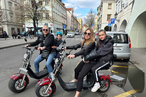 Prague: Guided Fat Tire e-Scooter Tour