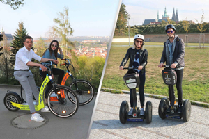 Prague: Half-Day Guided Tour by Segway and E-Scooter