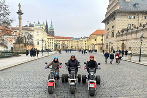 Prague: Monster Bike Trike Tour Euro Segway Experience