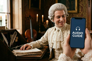 Ticket de acceso a la exposición de Mozart en Praga con audioguía