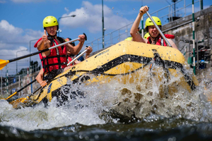 PRAGUE: whitewater rafting directly in Prague city center