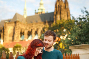 Profesjonell fotografering på Praha slott