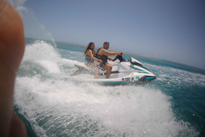 Jetski op El Yunque Beach + wandeltocht door het regenwoud