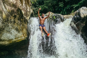 From San Juan: El Yunque Rainforest and Waterslide Tour VIP