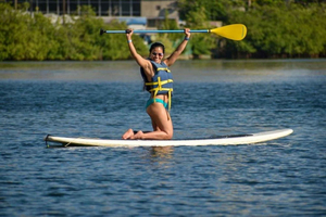 San Juan: wypożyczalnia paddleboardów Condado Lagoon ze sprzętem