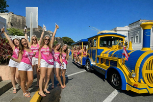San Juan: Old San Juan Sightseeing Tour by Train Trolley