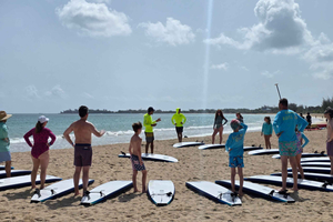 San Juan: Privat surfinglektion + tid på brädan ingår