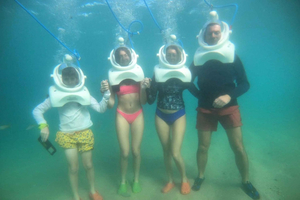 San Juan: sea trek tour explore beneath the waves