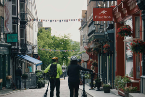 Electric Scooter Guided Tour of Quebec City