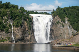 From Quebec City - Montmorency Falls Bike Tour