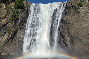 Montmorency-waterval en de Basiliek van Sainte-Anne. Privétour van 4 uur, gecertificeerde gids.