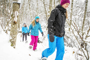 Quebec City: Jacques-Cartier National Park Snowshoeing Tour