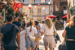 Tour privato a piedi di Quebec City con giro in funicolare