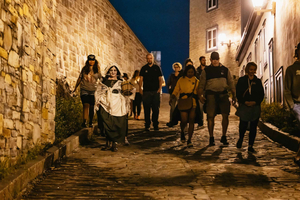 Teatro interattivo di strada del Quebec: 