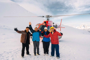 Glenorchy: esperienza in elicottero con atterraggio sulla neve di 25-30 minuti