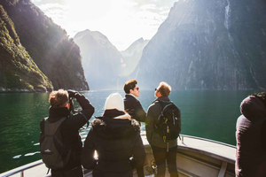 Milford Sound Cruise + Return Helicopter Flight