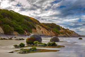 Vanuit dagtour Moeraki Boulders en Oamaru