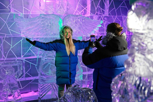 Queenstown: Inngang til Ice Bar med varmt vinterutstyr og drikke