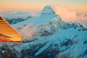 Queenstown: volo panoramico all'alba sul ghiacciaio