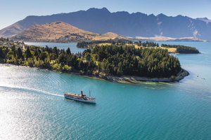 Queenstown: TSS Earnslaw Cruise op het Whakatipu meer