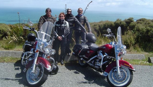 Central Otago Moottoripyöräretket