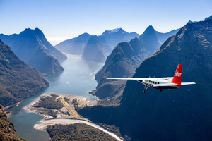 From  Milford Sound Fly, Cruise, Heli Combo