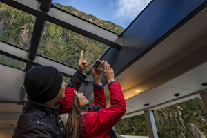  Milford Sound Premium Glass-Roof Bus & Boat Tour
